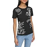 Karl Lagerfeld Womens Soft Everyday Whimsy Casual T-Shirt