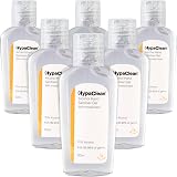 Safety First Aid Group HypaClean 50ml Antibacterial Hand Gel Pack 6