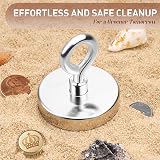 FINDMAG Fishing Magnet 190 kg Pull Neodymium 60mm Base ISO9001 N52 view 2