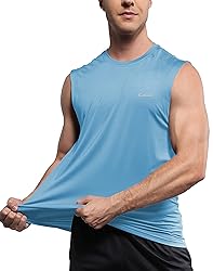 Cakulo Mens Sleeveless Muscle Workout Shirts Quick