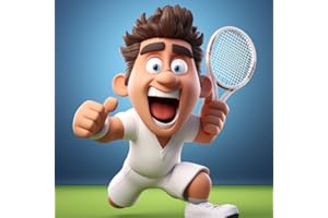 Mini Tennis Super Star Clash - Badminton Game For Kids