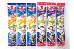 Big Game Toys~(6 Super Hero Daredevil Balsa Wood Stunt Air Plane Glider GUILLOWS Model kit