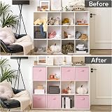 GRANNY SAYS Cube Storage Boxes Pack of 6 Large 33x33x32.4 cm Pink view 8