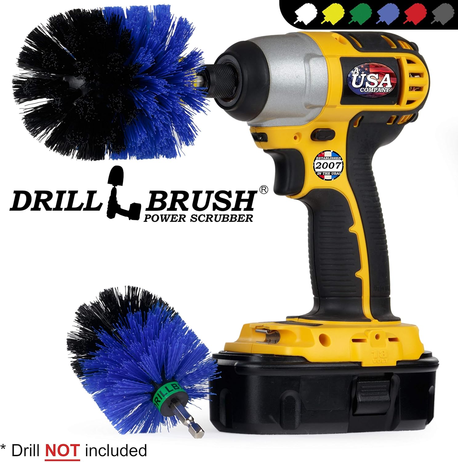 Drill Brush Boat Accessories Cleaning Supplies Scrub