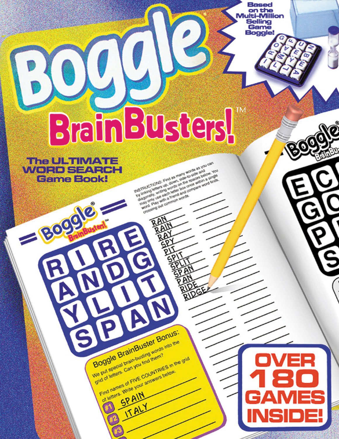 Boggle Brainbusters The Ultimate Word Search Game Book - 