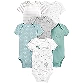 Simple Joys by Carter's Unisex Babies' Short-Sleeve Bodysuit