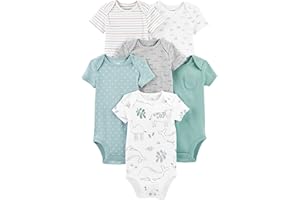 Simple Joys by Carter's Unisex Babies' Short-Sleeve Bodysuit