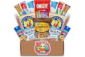 HANGRY KIT Happy Easter 'Kids' Gift Box - Easter Care Package - Easter Sweet and Savoury Snacks Variety Pack for Gifting or Sharing with Friends and Loved Ones at Easter Time