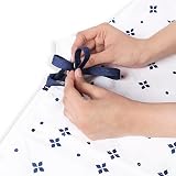 Utopia Care Cotton Blend Hospital Gown Back Tie Fits 2XL Blue 6 Pack Large view 4