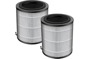 JF100 Replacement Filter, 3-in-1 Pre-Filter Compatible with Jafända JF100 Air Purifier, H13 True HEPA and Activated Carbon Fi