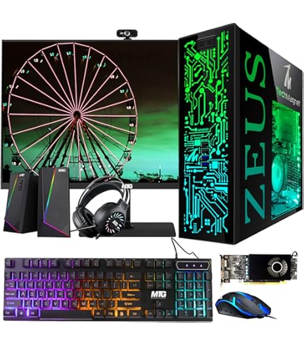 （50台セット）デスクトップ PC Amazon.com: TechMagnet Gaming Desktop PC, Intel i5 4th Gen, Zeus