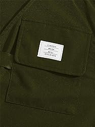 Verdusa Men's Sleeveless Letter Patched Buckle