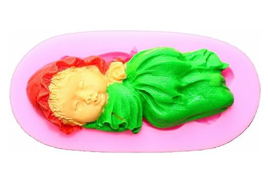 Silicona forma Baby borde decoración Galletas Molde Decoración ...
