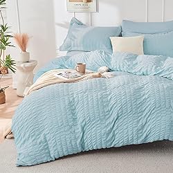 HYMOKEGE Lake Blue Full Size Comforter Sets