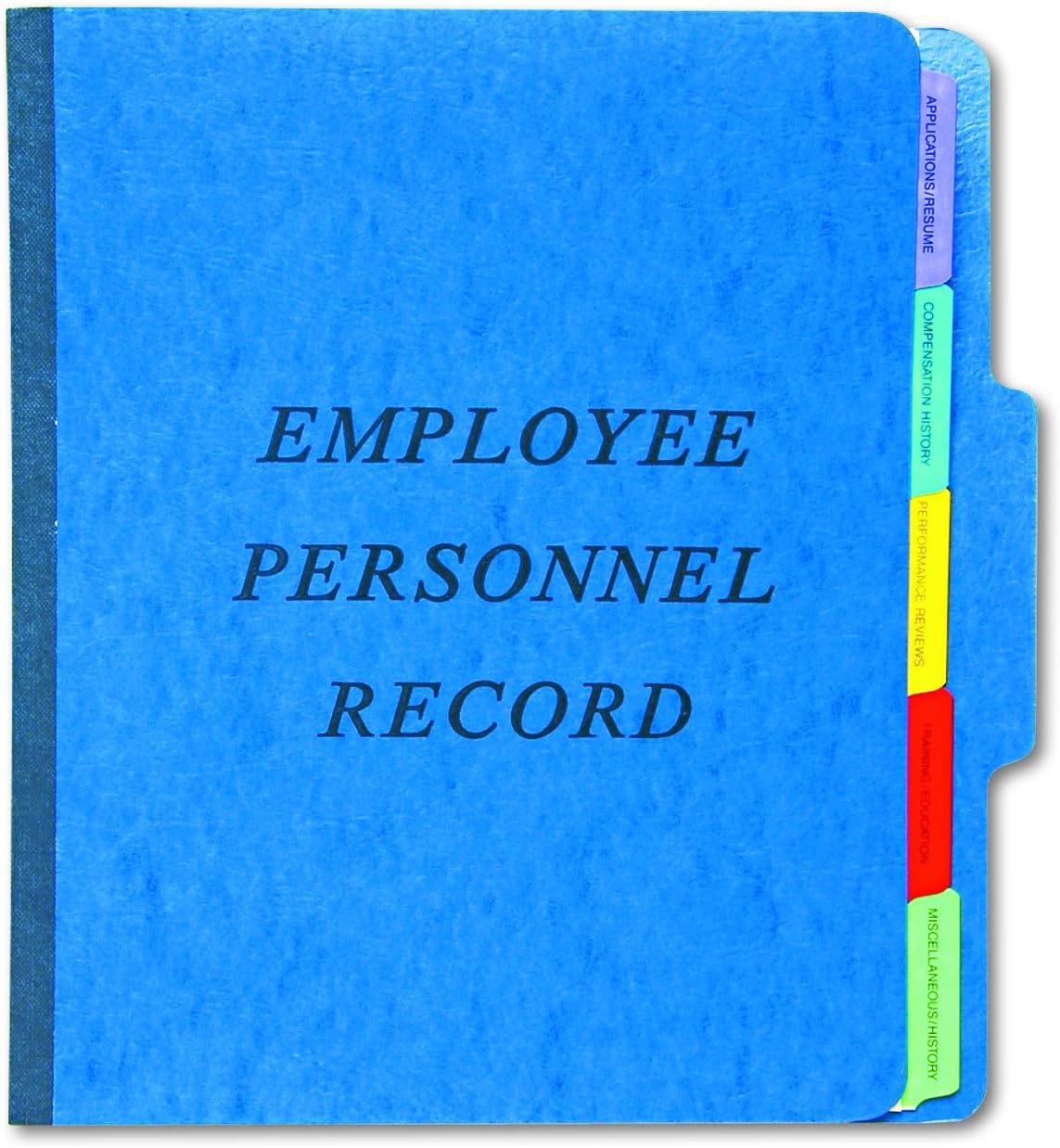 Pendaflex SER1BL Personnel Folder, 1/3 Cut Top Tab, Letter, Blue : Colored File Folders : Office Products