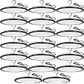 YANYCN 20 Pack 150W UFO Led High Bay Light Fixture,5000K Daylight Commercial Shop Bay Lighting,120VAC,21000LM,[650W MH/HPS Equiv.] US Plug Area Lighting for Warehouse/Barn/Gym/Factory/Workshop