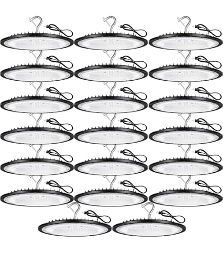 YANYCN 20 Pack 100W UFO Led High Bay Light Fixture,5000K Daylight