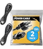8Ft Power Cord - NEMA 5-15P To C19 Connector, 14AWG, 15A 110V For Servers, Mac G5 & More 4 thumbnail image