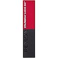 REVLON Lipstick, ColorStay Suede Ink, Built-in Primer, Infused with Vitamin E, Waterproof, Smudge-proof, Matte Color, 018 First Class, 0.09 oz.