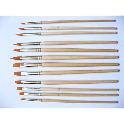 Grace Art Water Color Brush Set WS12 by Grace Art