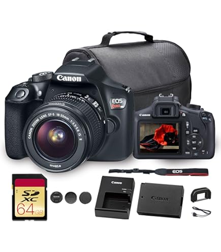 Amazon.com : Canon EOS Rebel T6 DSLR Camera with 18-55mm Lens