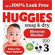 Amazon.com: Huggies Size 3 Diapers, Snug & Dry Baby Diapers, Size ...