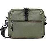 Lohol Small Messenger Bag for Men Women, Adjustable Crossbody Sling bag Purse for Daily Use Travel Sports | Adjustable, for Daily Use, Travel, Sports