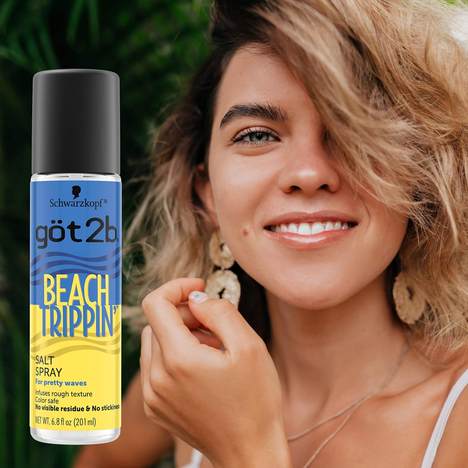Got2b Beach Trippin' Salt Spray, Hair Spray, 6.8 Fl Oz : Beauty