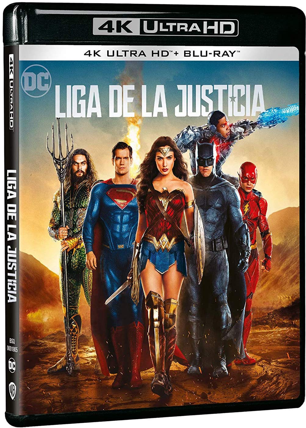 Liga de la Justicia (UHD+BD) - BD