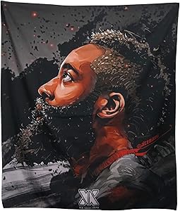 MonkeyMonster Color Printed Basketball Tapestry, Wall Décor for Living Room/Bedroom(51.2" 59")