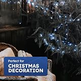 Desiretech 50 LED Battery-Powered Christmas Fairy Lights 5M Copper Wire view 5