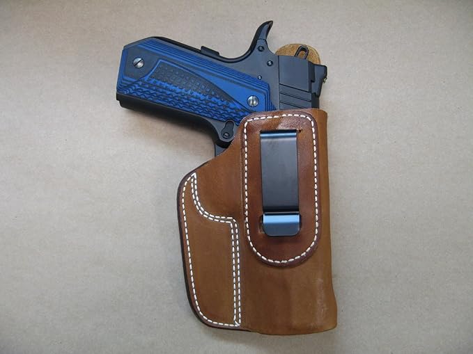 Colt 1911 Commander 4.25" IWB Leather In The Waistband