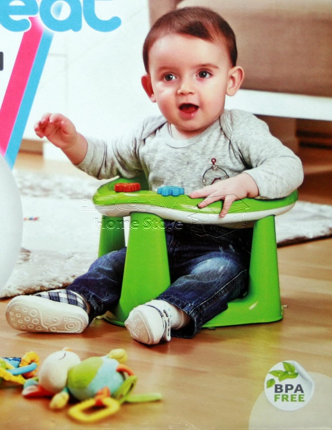 PINK Baby Toddler Child Bath Support Seat BPA FREE Safety Bathing Safe Dinning Play 3 In 1 PINK