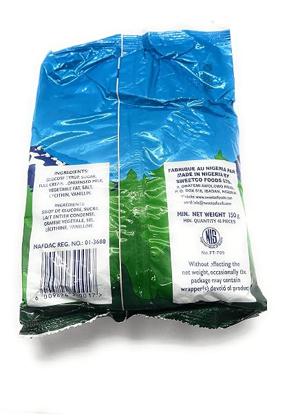 MILKOSE – NIGERIAN RICH BUTTER MILK CANDY [48 PIECES]