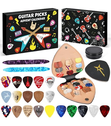 Calendrier De L'Avent 2025 Legends Of Rock & Metal - 24 Jours Avec Figurines 2D à Collectionner - Cadeau Fan De Musique - 13