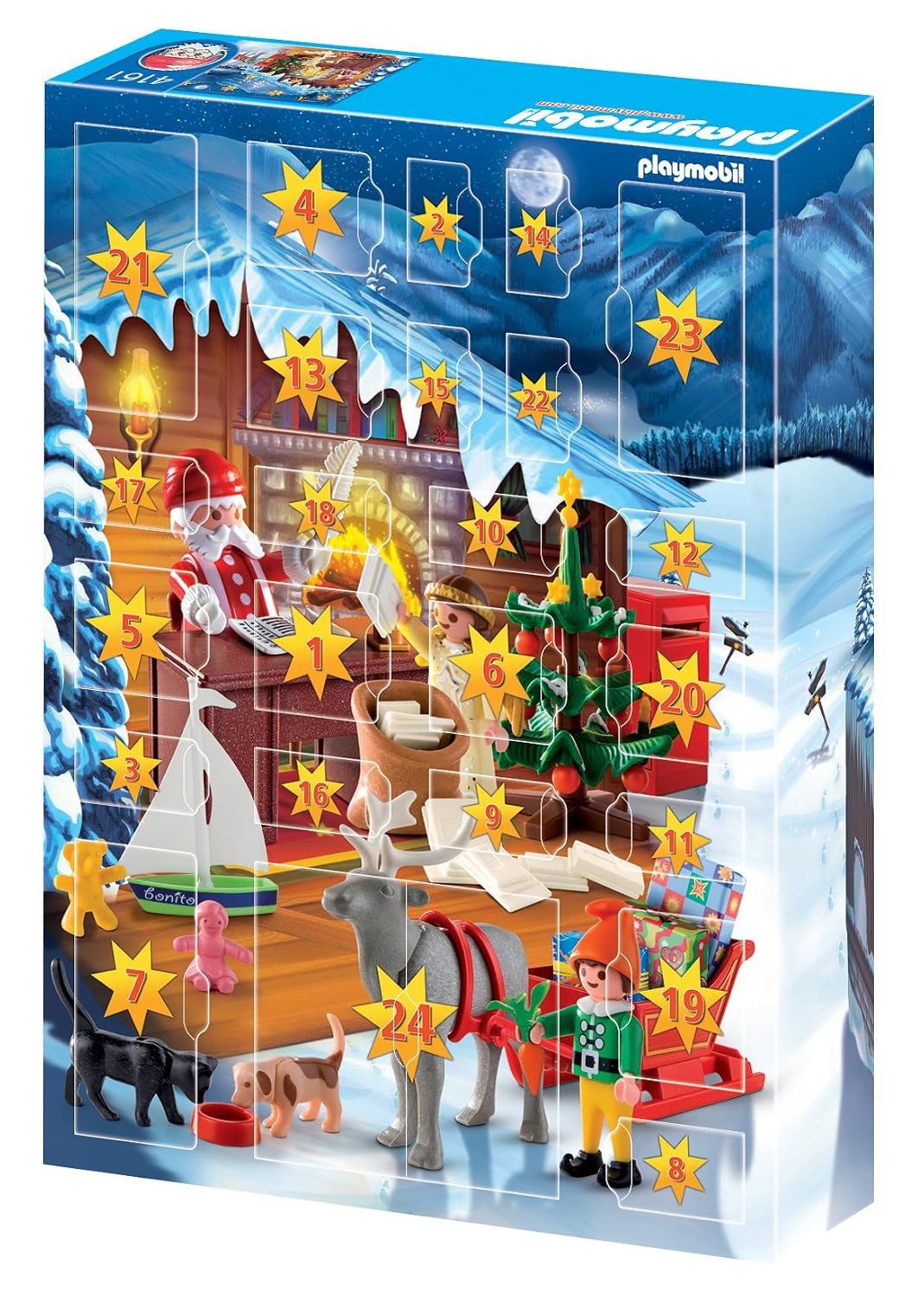 Playmobil Advent Calendar Christmas Post Office Set AnchoredScraps