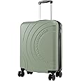 Cabin Max Velocity Suitcase 4 Wheel Luggage Cabin Bags 22x16x8 (55x40x20cm) Suitable for Ryanair, Easyjet, Jet 2 Carry on suitcase (Bodo Green)