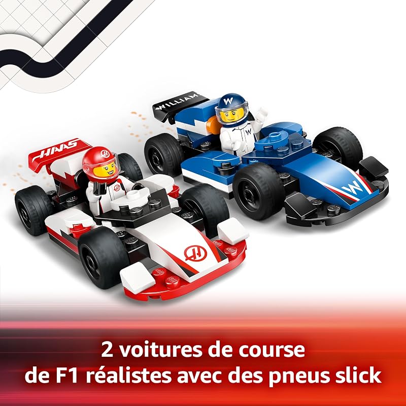 City Voitures de Course de F1 Williams Racing et Haas F1 60464