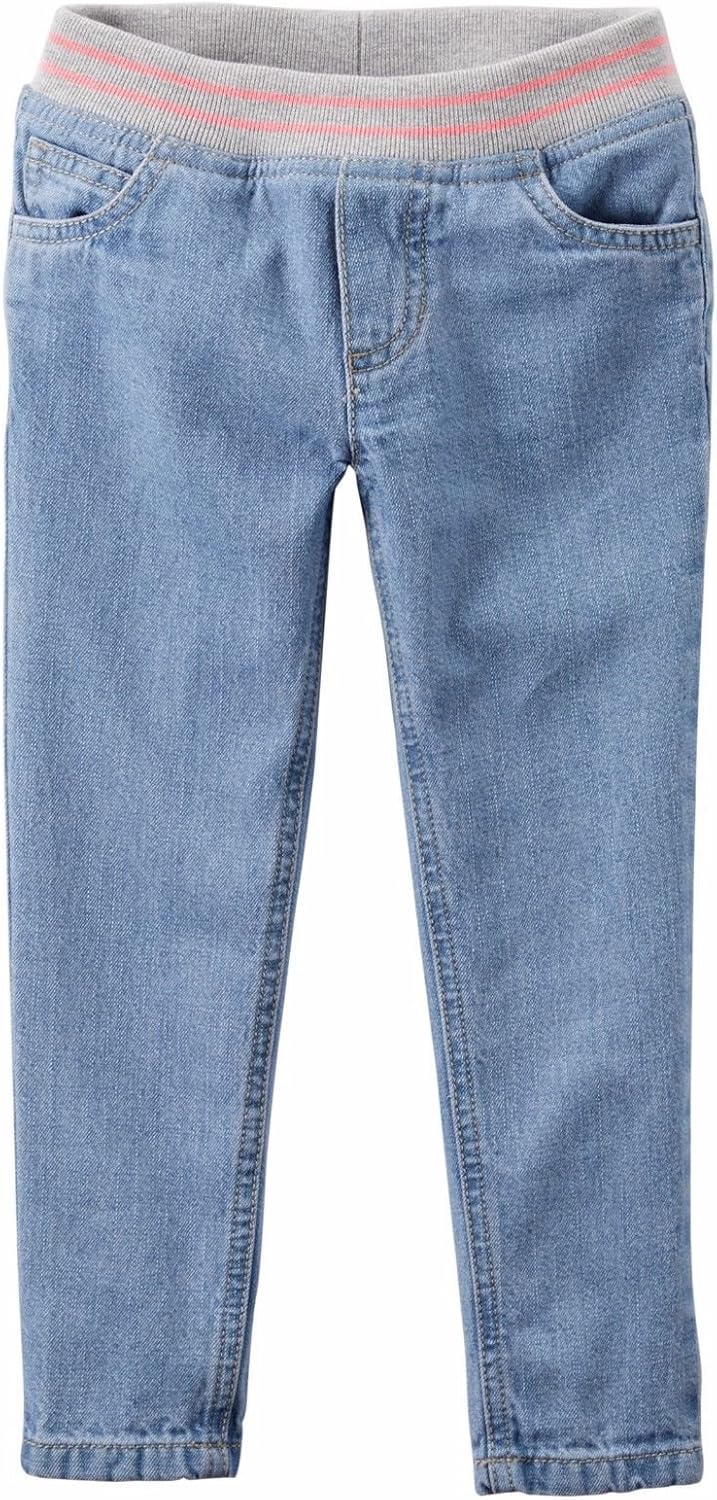 pull on denim jeans