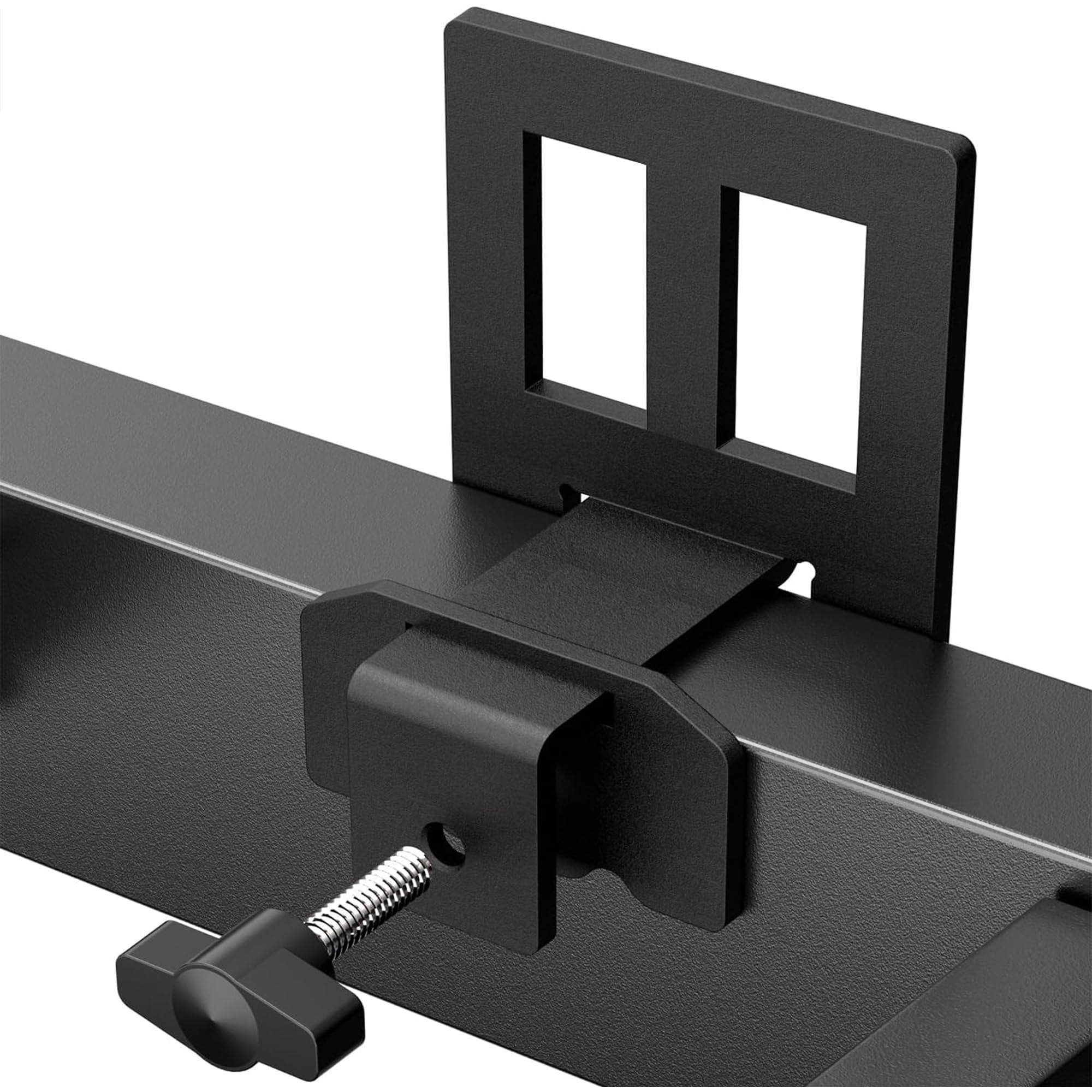 Photo 1 of YORMDMO Non Slip Mattress Gaskets, Mattress Slide Stopper 6 PCS, Adjustabl Mattress Holder for Bed Frame, Keep Mattress from Sliding Gripper, Black