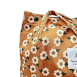 Aphoraeny Corduroy Tote Bag for Women Cute Totes