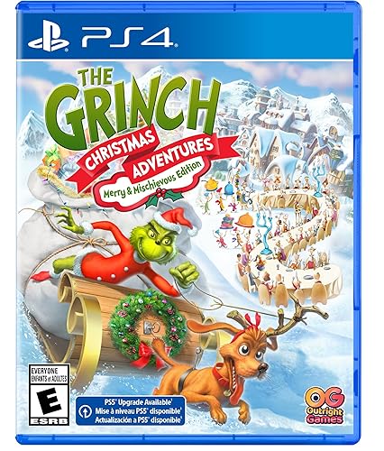 The Grinch Christmas Adventure - Merry & Mischievous Edition - PlayStation 4 - Amazon deal for $20.99