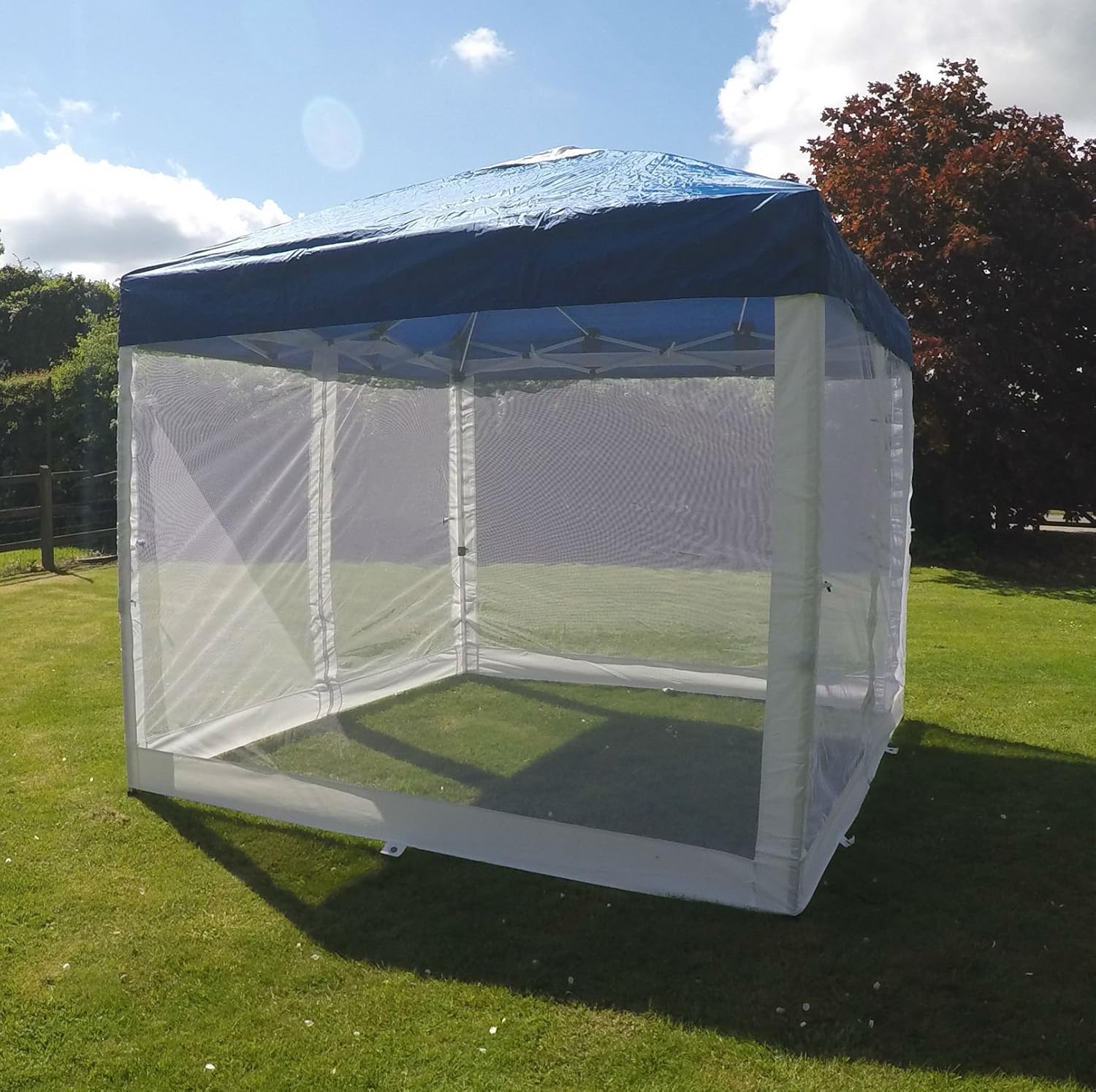 Gazebo Fly Screen Mesh Set for 2.5m x 2.5m Gazebos Amazon.co.uk