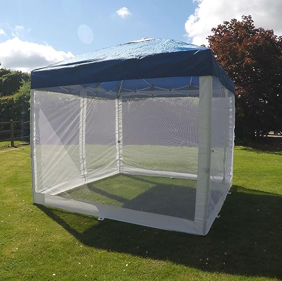 Gazebo Fly Screen Mesh Set for 2.5m x 2.5m Gazebos Amazon.co.uk
