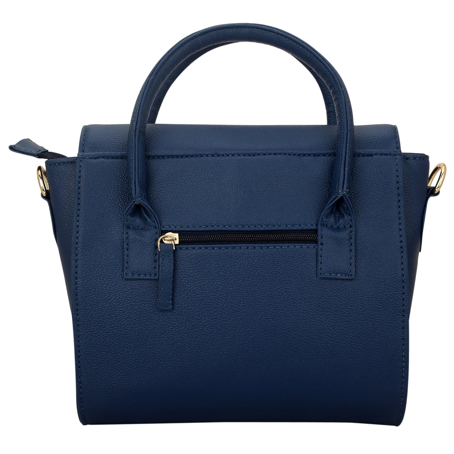 lapis o lupo women's pu handbag (blue, llhb0024bl)