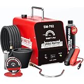 AutoLine Pro *2025 New Model* Automotive High Volume Smoke Machine (1 psi) - EVAP Leak Detector with Built-in Air Compressor - Model 702 &ndash; EVAP Vacuum Exhaust Smoke Detector Tools Kit - Red