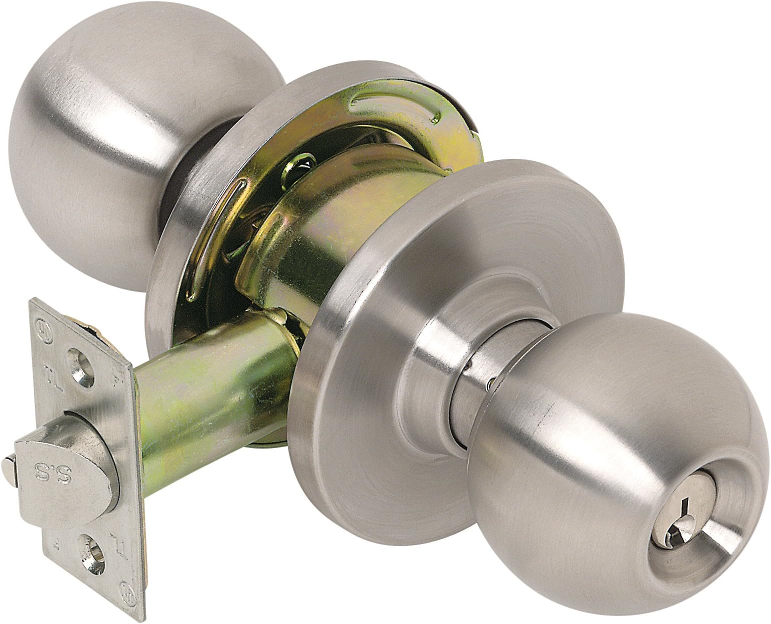 Tell Manufacturing CL100498 Heavy Duty Commercial Classroom Ball Knob Lock