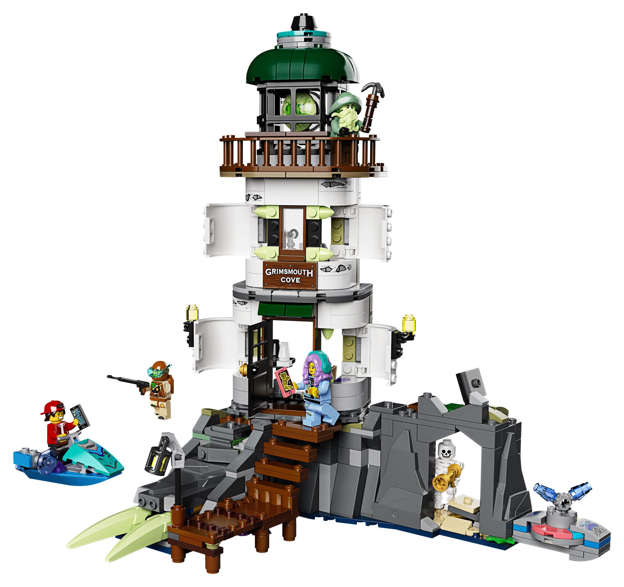 LEGO Hidden Side The Lighthouse of Darkness 70431 Ghost Toy, Unique Augmented Reality Experience for Kids (540 Pieces)