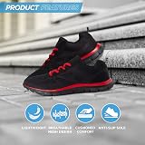 Get Fit Men’s Lightweight Cushioned Trainers - Breathable Mesh Running Shoes - view 4