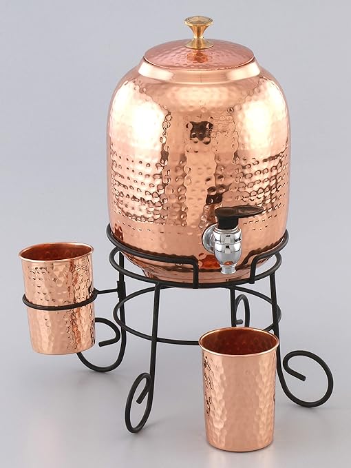 GRD International Copper Water Dispenser Copper Water Dispenser with
